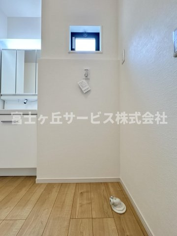 洗濯機置き場です