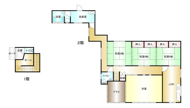 間取り：329000133611