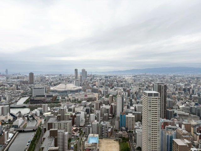 【物件からの眺望】45階・西向きからの眺望！抜けた眺望が満喫可能です☆