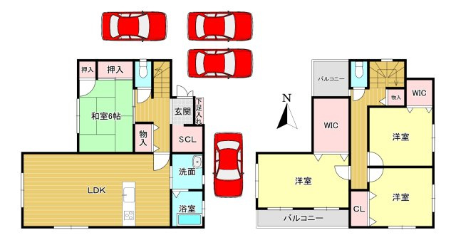 間取り：329000138444