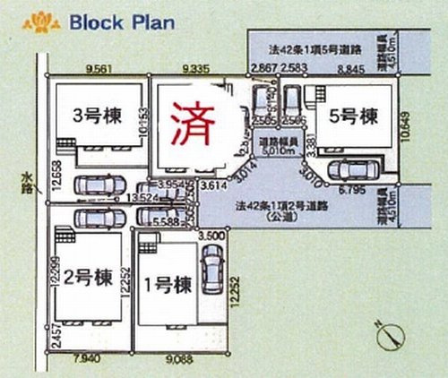 綾瀬市深谷南第24　新築一戸建て　全5棟