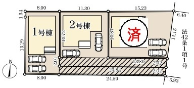区画配置図