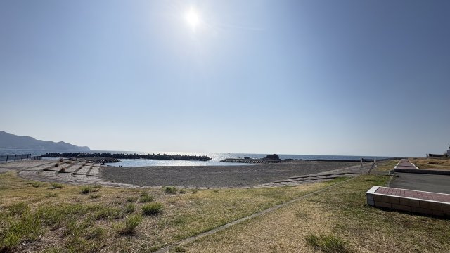 小土肥海水浴場まで徒歩15秒