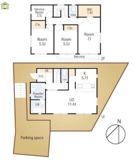 間取り：311002234804