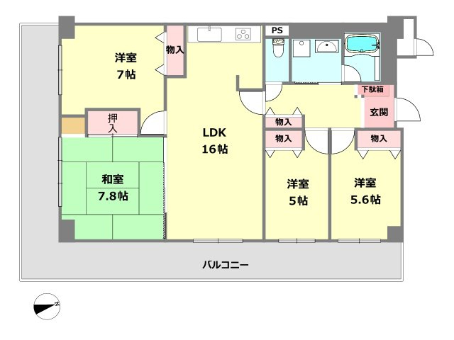 間取り：328000680772