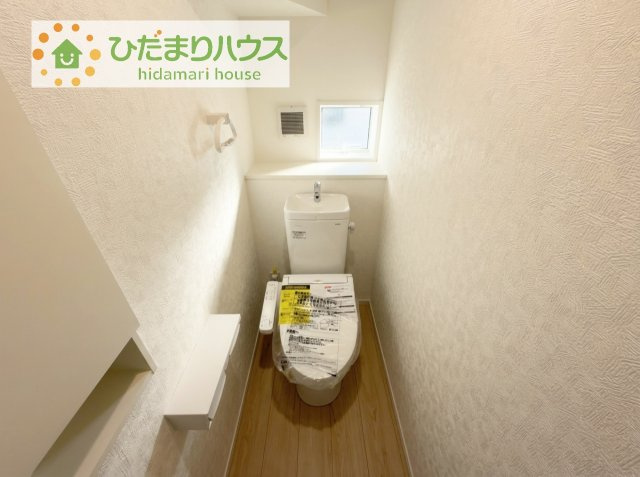 トイレは1F、2F共に完備！取り合いになることがありませんね(^^)/