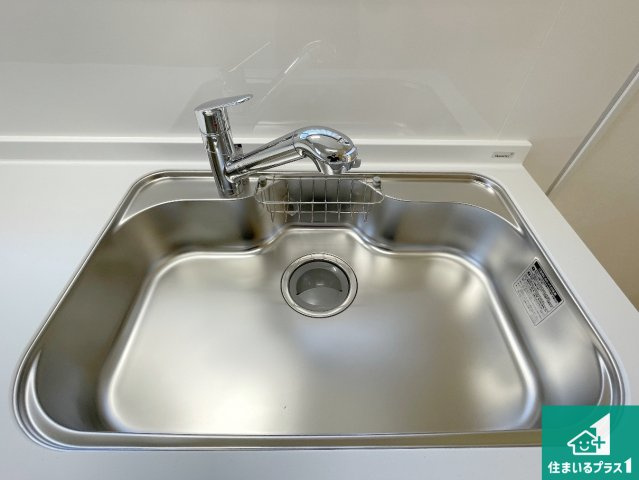 洗い物も楽にできる、広々シンク！