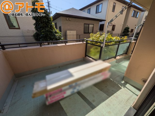 日当たり良好なワイドバルコニー♪