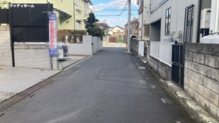 前面道路含む現地写真