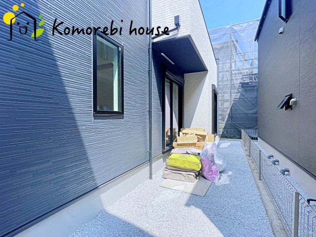 お庭の付いた物件です
