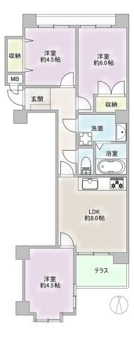 間取り：323000481129