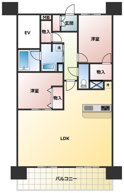間取り：343000054231