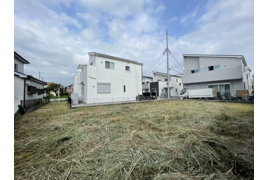 越谷市下間久里　売地の外観