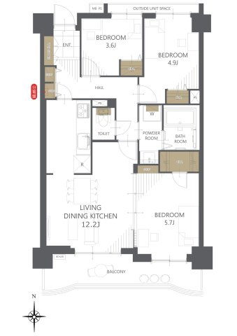 間取り：321000079312