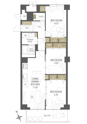 間取り：323000468879