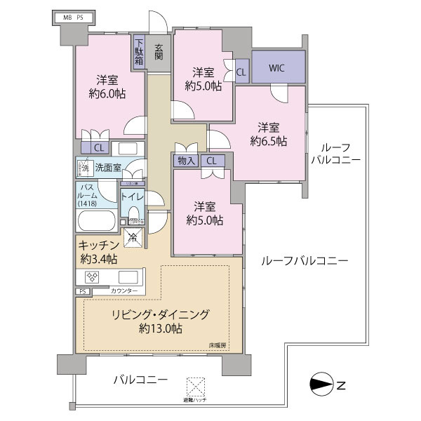 間取り：311002279442