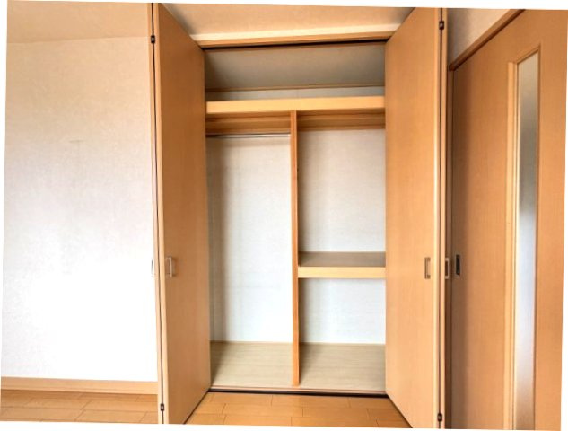 2階洋室約6.0帖の収納。