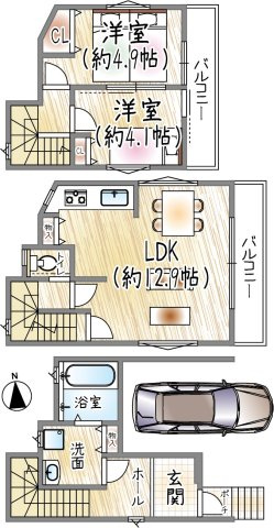 間取り：327002995887