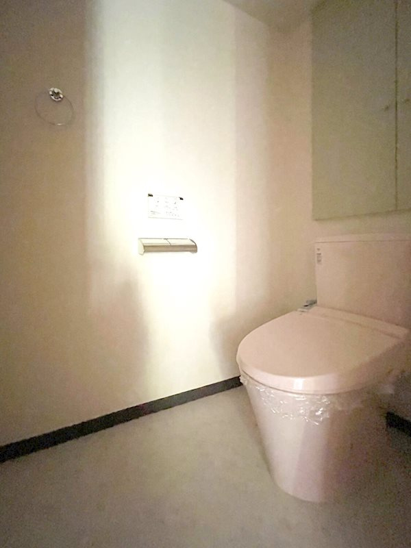 交換済みトイレ