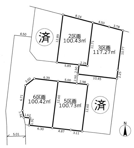 区画図