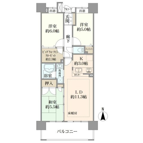 間取り：314002701561