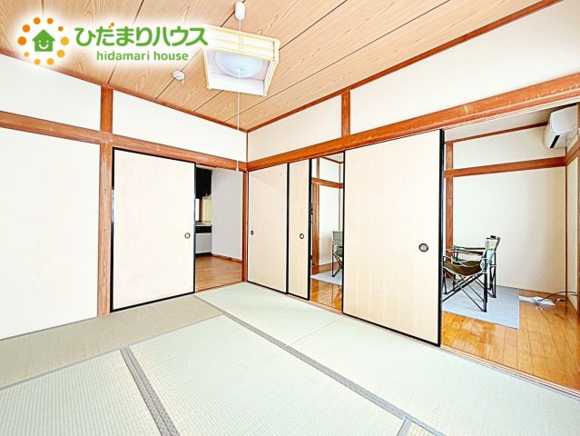 赤ちゃんスペースや客間など、多彩な用途で使用できる和室☆