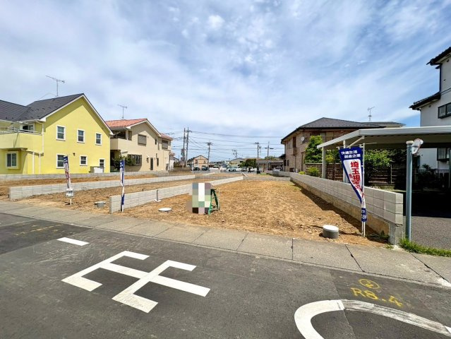 2号地　南西道路に面し陽当り良好！敷地約38坪・自由設計で夢のマイホームはいかがでしょうか！建築条件なし・お好きなハウスメーカーで建築可能です！