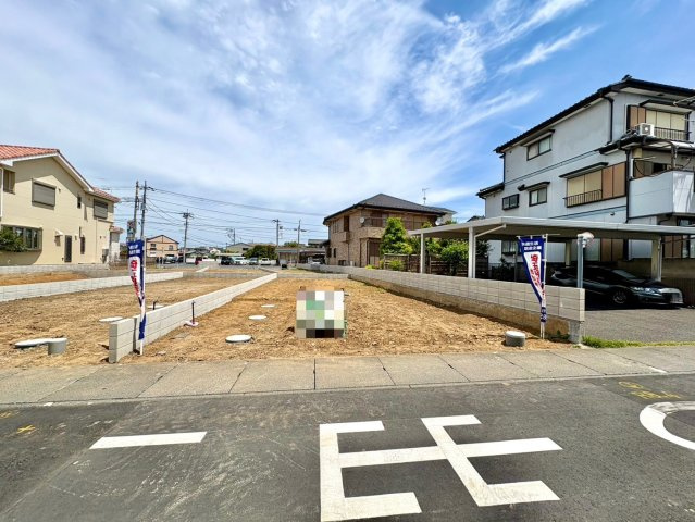 2号地　南西道路に面し陽当り良好！敷地約38坪・自由設計で夢のマイホームはいかがでしょうか！建築条件なし・お好きなハウスメーカーで建築可能です！