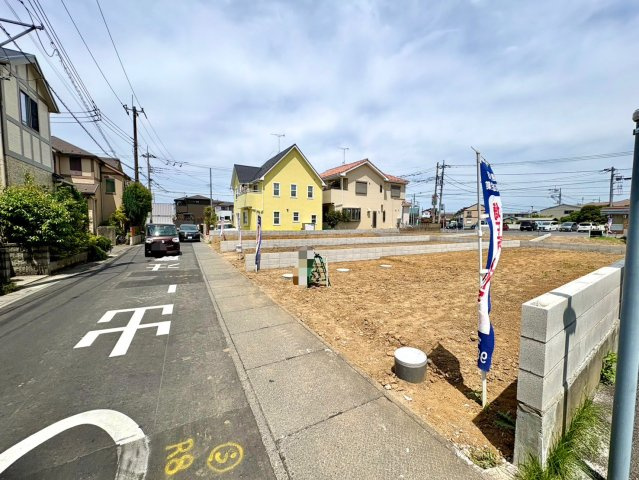 2号地　南西道路に面し陽当り良好！敷地約38坪・自由設計で夢のマイホームはいかがでしょうか！建築条件なし・お好きなハウスメーカーで建築可能です！