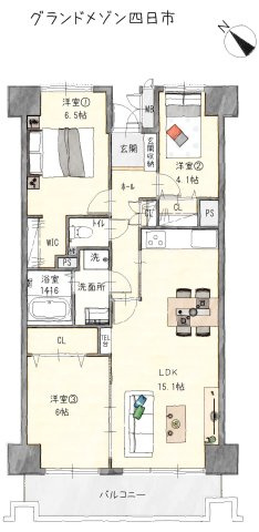 間取り：324000026442