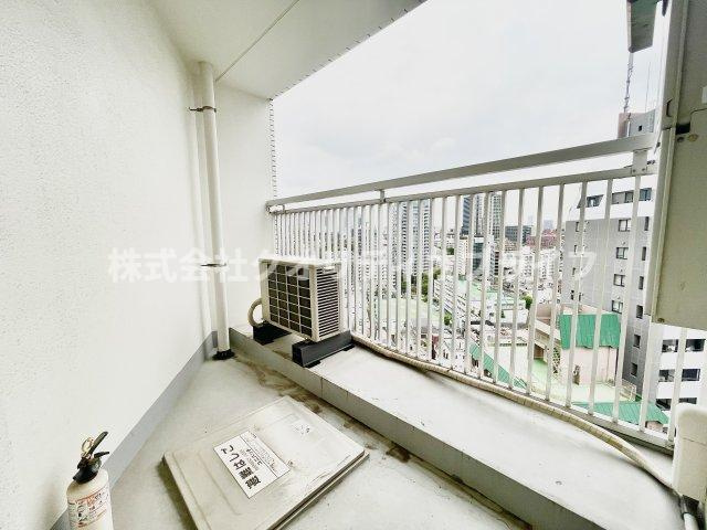 5.04平米のバルコニー