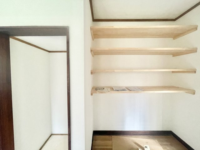 1F洗面室収納