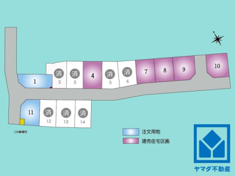 区画図