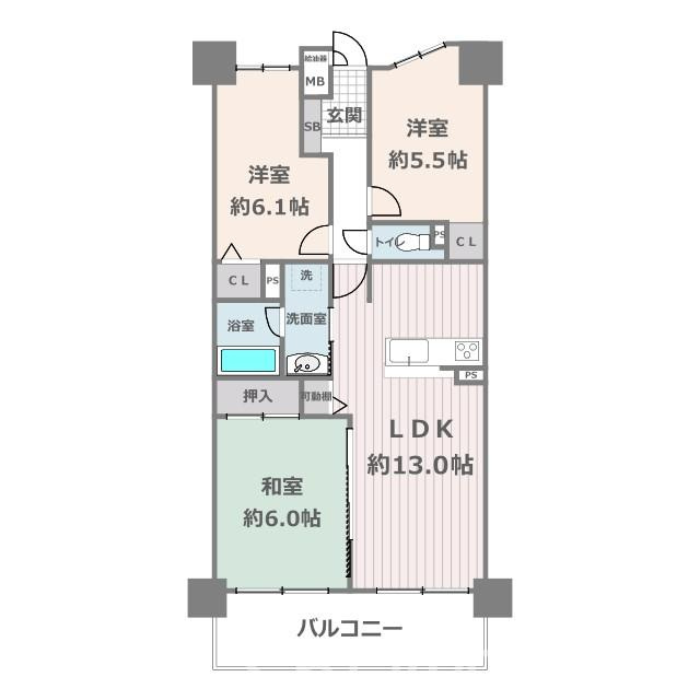間取り：326000272858