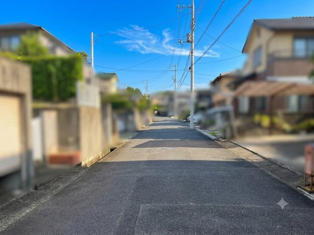 前面道路含む現地写真です