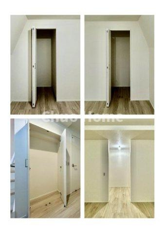 居室にはクローゼットを完備し、自由度の高い家具の配置が叶うシンプルな空間です。お子様の成長と必要になる子供部屋を与えるにはぴったりの間取りですね。