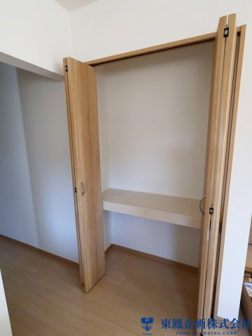 ストック用品も収納できる