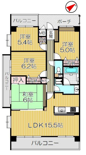 間取り：328000621425