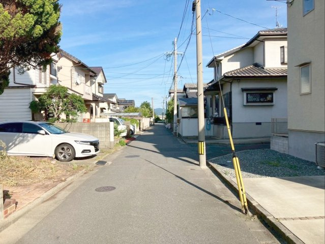 前面道路の様子です！