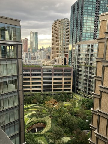 敷地内の豊かな緑と都市の街並みを一望できる眺望です！日当たりや風通しも良好で爽やかに過ごせますね！