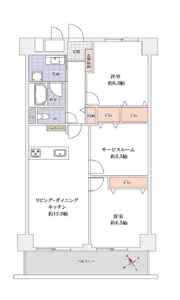 間取り：313004645832