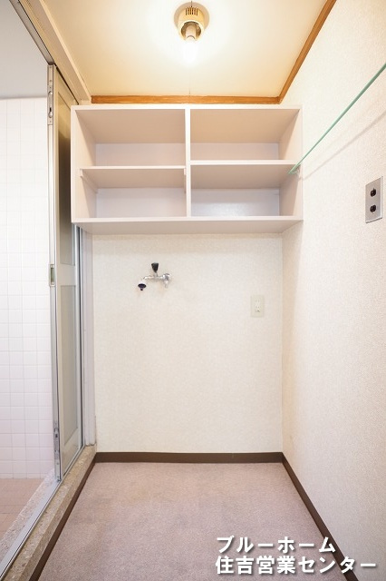室内洗濯機置き場がございます！