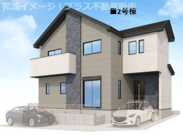 完成イメージの外観パースです。