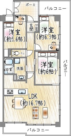 間取り：328000597866