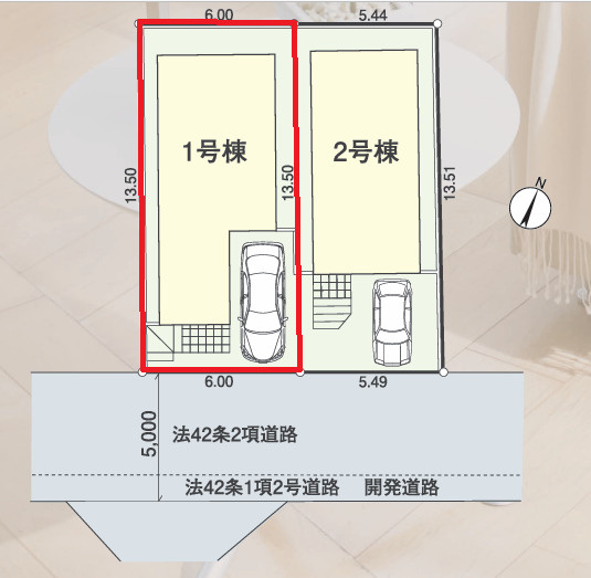区画図