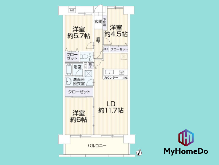 間取り：323000522440