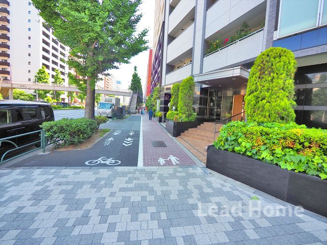 前面歩道部分