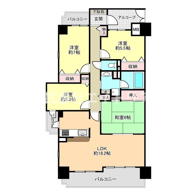間取り：323000510912