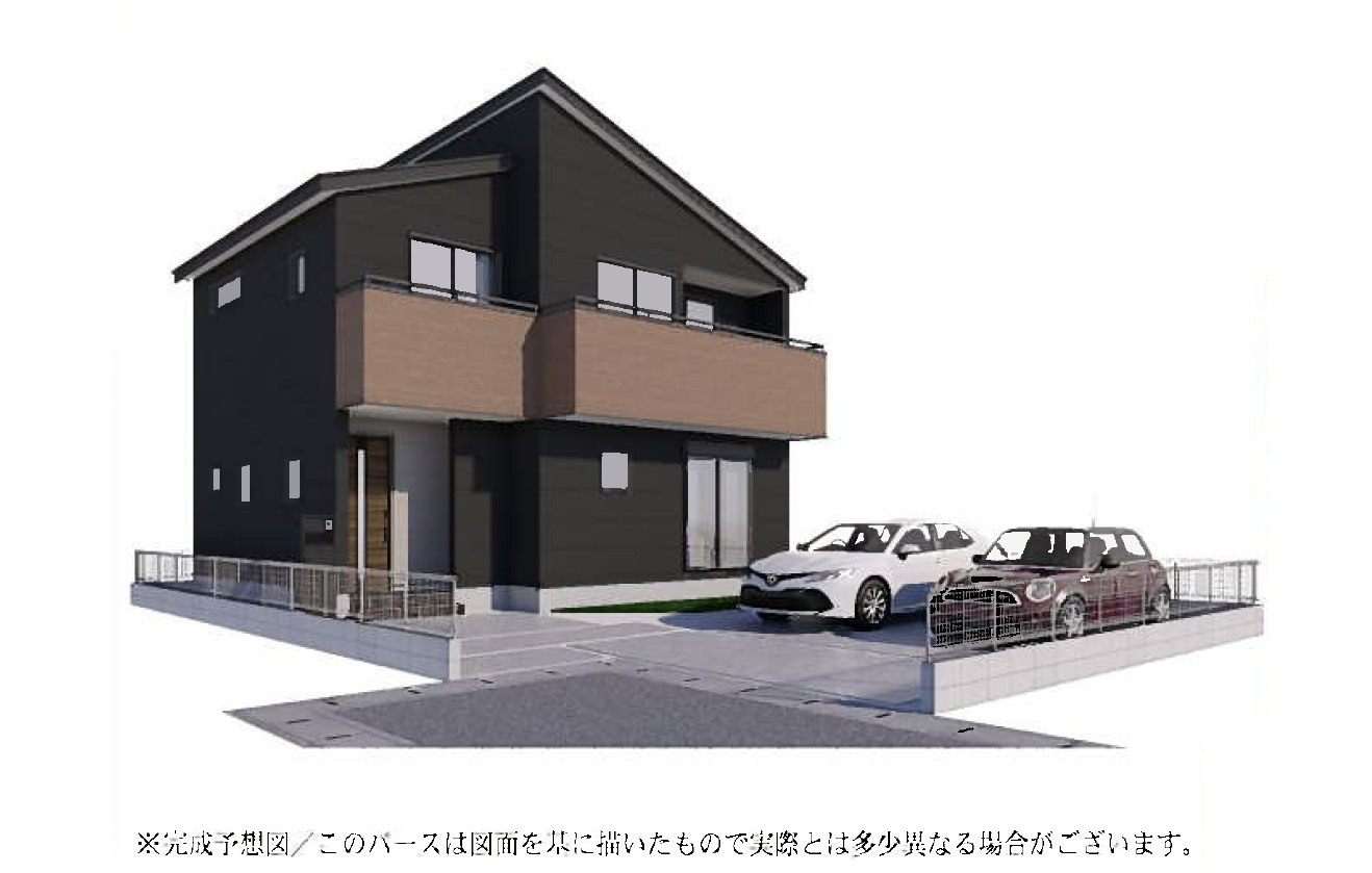 完成予想図-計画段階のイメージ画像の為、実物とは異なります