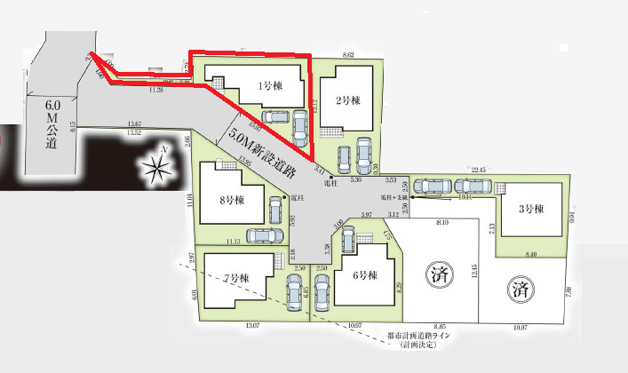 区画図